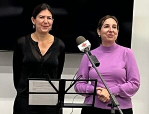 Daughters Manuelle and Catherine Légaré